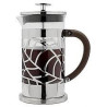 CAFETIERE PISTON VERRE et INOX-6T