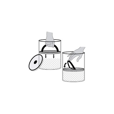 BOÎTE METAL VIDE AIRSCAPE 250GR