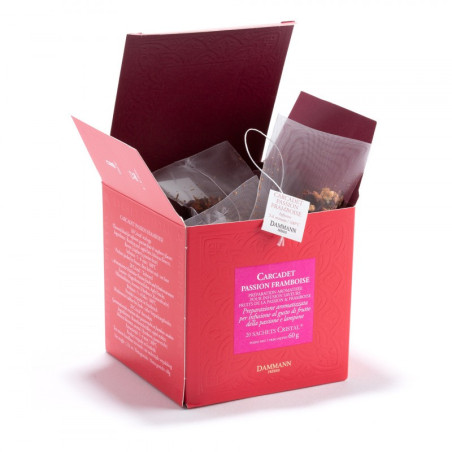 PASSION FRAMBOISE, 20 SACHETS CRISTAL ®