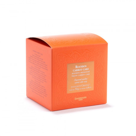 ROOIBOS CARROT CAKE, 25 SACHETS CRISTAL®