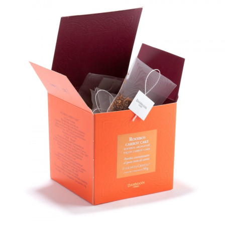 ROOIBOS CARROT CAKE, 25 SACHETS CRISTAL®