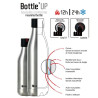 BOTTLE UP UNIE RED- BOUTEILLE ISOTHERME - 500 ml