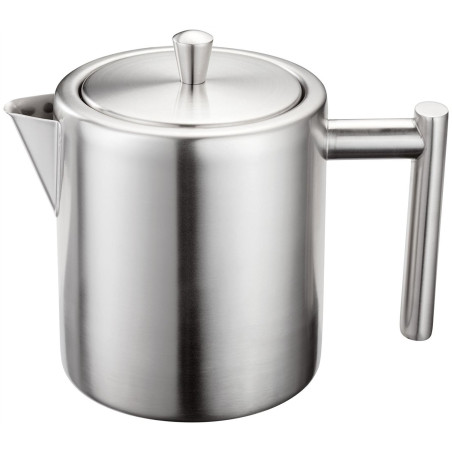 THÉIÈRE INOX OSLO- ARGENT 80CL