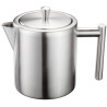 THÉIÈRE INOX OSLO- ARGENT 80CL
