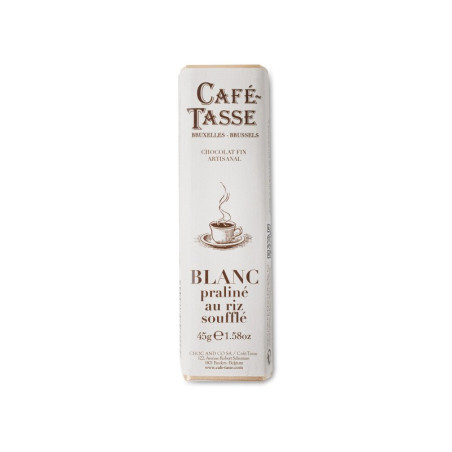 BATON BLANC PRALINÉ ET RIZ SOUFFLÉ-45GR