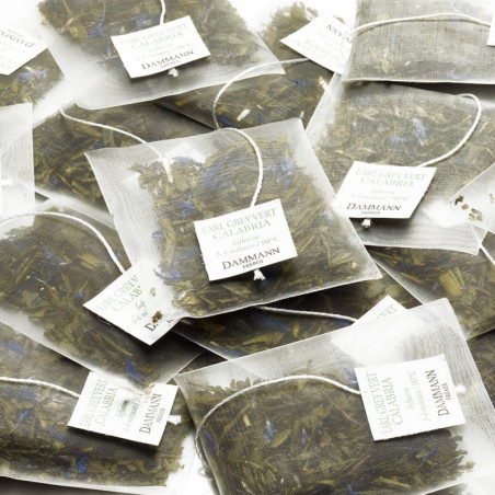 EARL GREY VERT CALABRIA, 24 SACHETS CRISTAL® SUREMBALLÉS