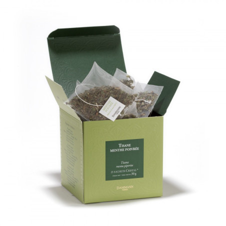 MENTHE POIVRÉE, 25 SACHETS CRISTAL ®