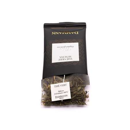 THÉ VERT SENCHA BIO, 24 SACHETS CRISTAL® ENVELOPPÉS