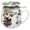 MUG-SNUGGLE SIEVE AND COVER Mon thé préféré Fruits- KONITZ