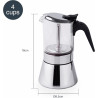 CAFETIÈRE ITALIENNE INOX/VERRE EXPRESS - SIENA 4T