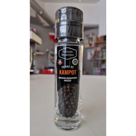 Poivre de Kampot noir du Cambodge-30grs