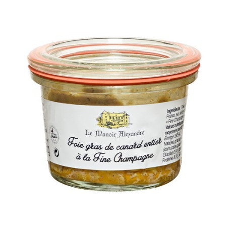 FOIE GRAS DE CANARD ENTIER AU PIMENT D'ESPELETTE - BOCAL 50G