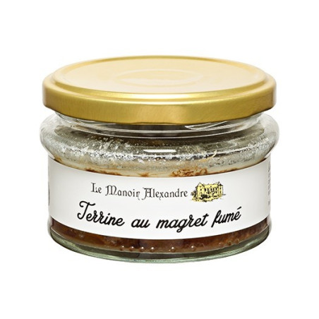 TERRINE AU MAGRET FUMÉ - BOCAL 100G
