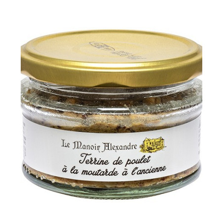 Terrine de poulet à la moutarde à l'ancienne-100 g