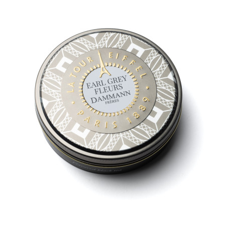 EARL GREY FLEURS - BOITE METAL RONDE