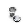 FILTRE À THÉ, INOX MANCHES RABATABLES