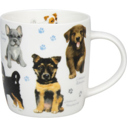 MUG NATURES DIVERSITY- CHIOTS - 400 ML - KONITZ