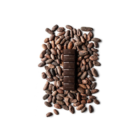 BATON NOIR 77% fèves cacao-45GR