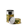 Shikaku - boîte à thé papier washi motif damier vert 100g