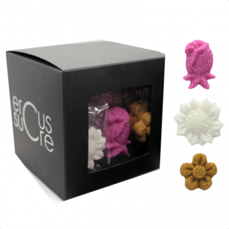 Coffret Bouquet de Fleurs 30 sucres 3g