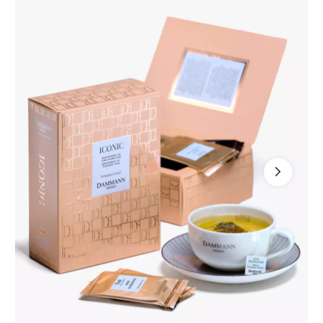 COFFRET "ICONIQUE" - 20 SACHETS THÉS SURREMBALLES