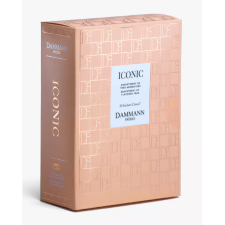 COFFRET "ICONIQUE" - 20 SACHETS THÉS SURREMBALLES
