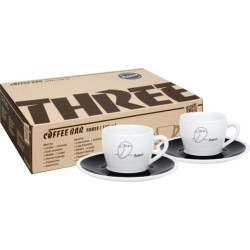 Set Coffee bar THREE-Picasso Le Chouette-140ml - KONITZ