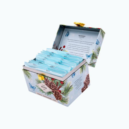 Tisane Hiver Bio* - coffre métal 20 sachets