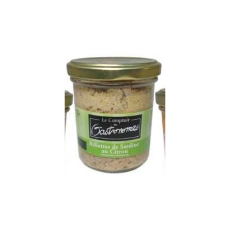 Rillettes de Sardines au citron-100 g