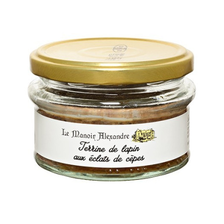 Terrine de Lapin aux Éclats de Cèpes-100 g