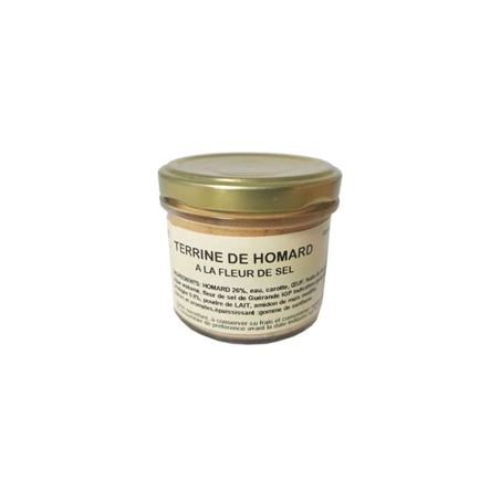 TERRINE HOMARD FLEUR DE SEL - BOCAL 90 G