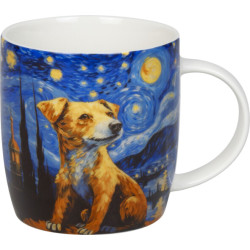 Mugs, Animaux artistiques Le chien de Klimt - 400 ML - KONITZ