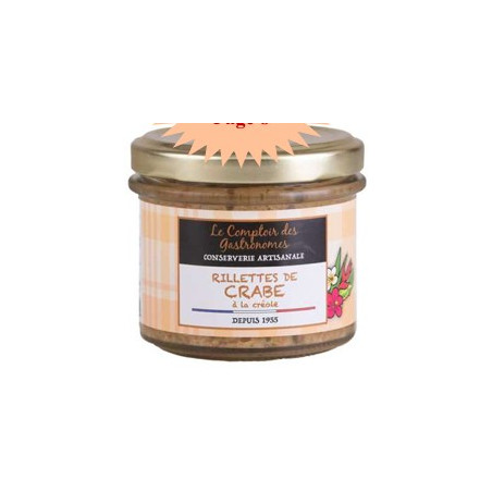Rillettes à la Créole Crabe-100 g