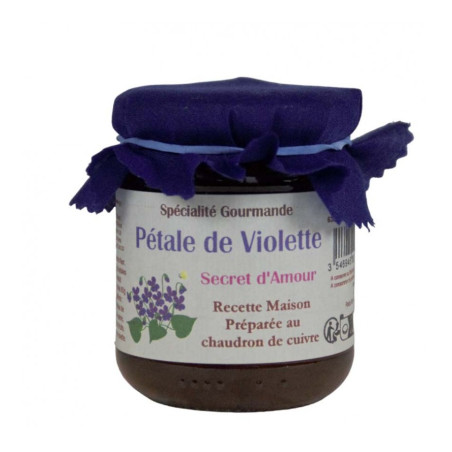 Confiture "SECRET D'AMOUR" Pétale de Violette-250G