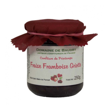 Confiture Litchi Fraise-250G