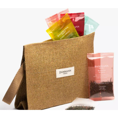 Pochette Sunrise, assortiment de 16 sachets Cristal® de thés glacés aromatisés