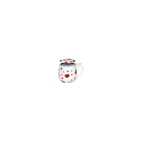 MUG-SNUGGLE Du thé pour vous - Petits Cœurs - KONITZ