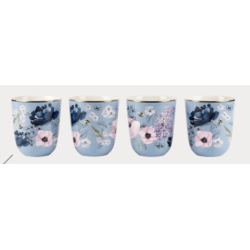 SET 4 GOBELETS 8cl -BRIDGERTON - BIALETTI