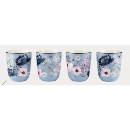 SET 4 GOBELETS 8cl -BRIDGERTON - BIALETTI